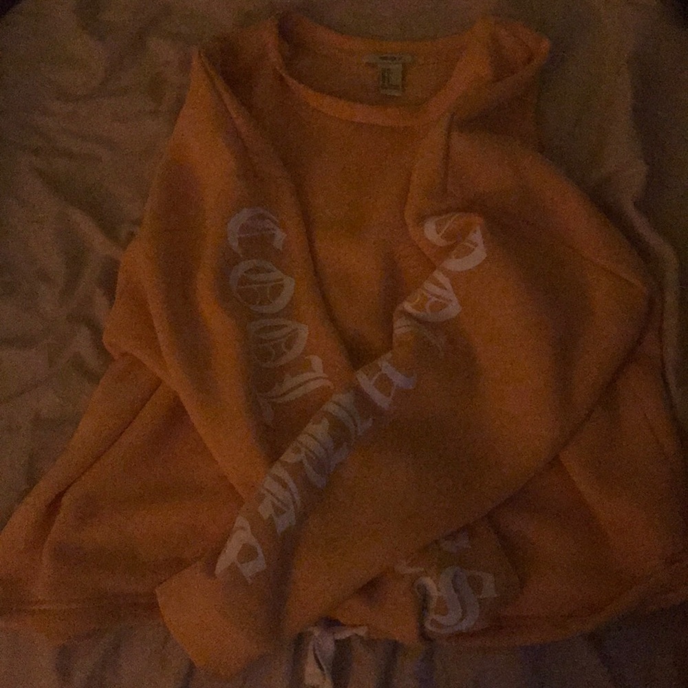 Yellow cropped sweater (Forever 21)